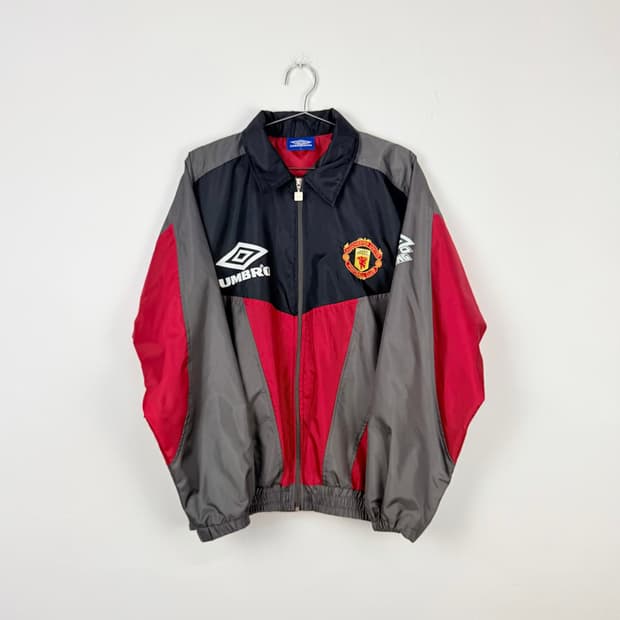 94-95 맨유 트레이닝 자켓