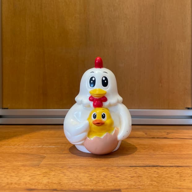 Vintage Chicken Coin Bank
