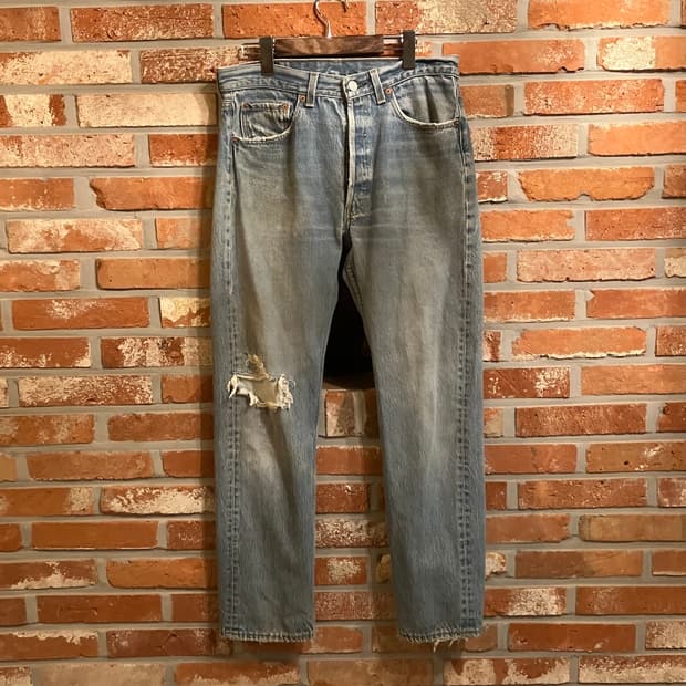 90s USA 빈티지 리바이스 501xx 0000 데님 팬츠