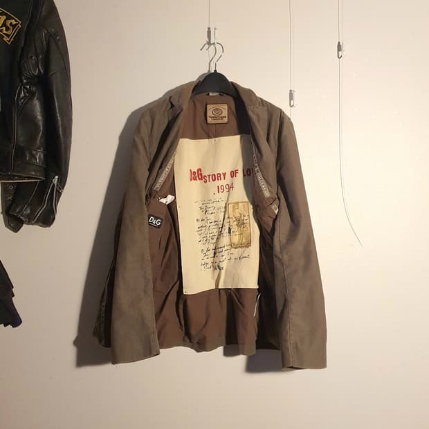 D&G Dolce&gabbana military jacket