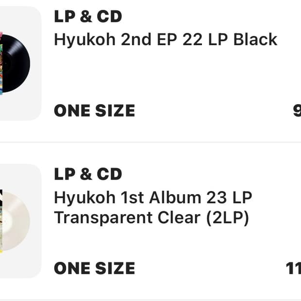 혁오 LP
