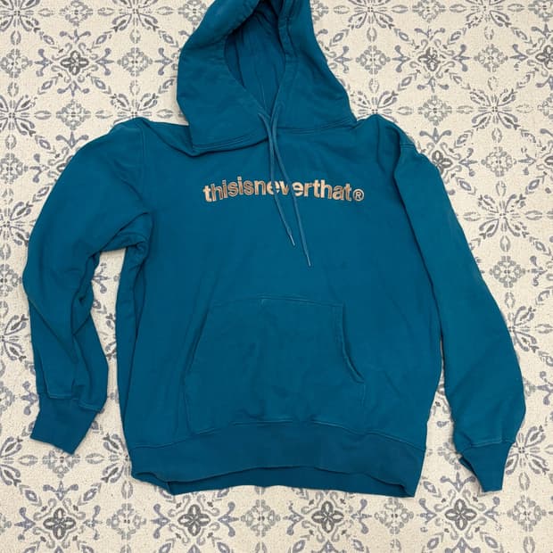 디스이즈네버댓 후드티