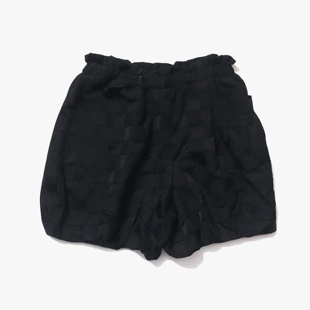GOMME - PATCH WORK BALLOON SHORT