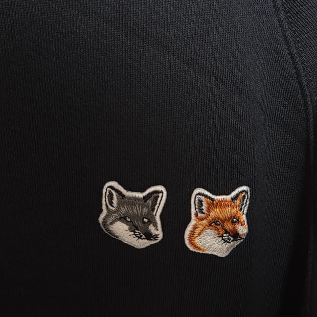 메종키츠네 더블폭스헤드 맨투맨