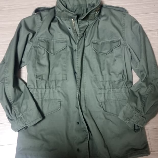 밀텍 m-65 카키 야상 점퍼 밀리터리 스타일(95-100)