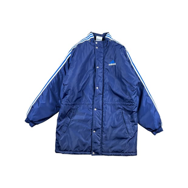 90s Adidas 벤치 코트 