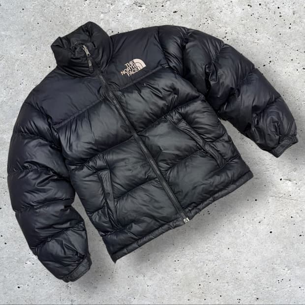 [85] 노스페이스 700 다운 눕시 블랙 패딩 B834