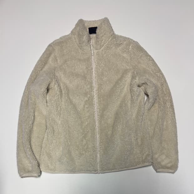 여성 뮬라웨어 뽀글이 플리스 집업 XL