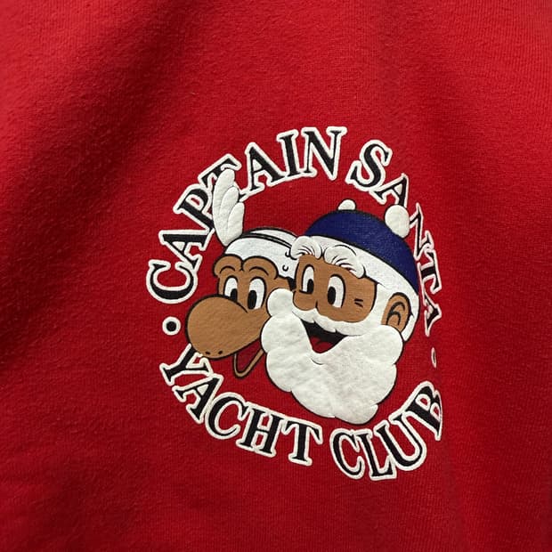 캡틴산타 스웻셔츠  Captain Santa Printing Sweats