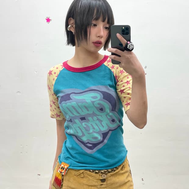 JAM Afro Firm Pink Star Half Sleeve