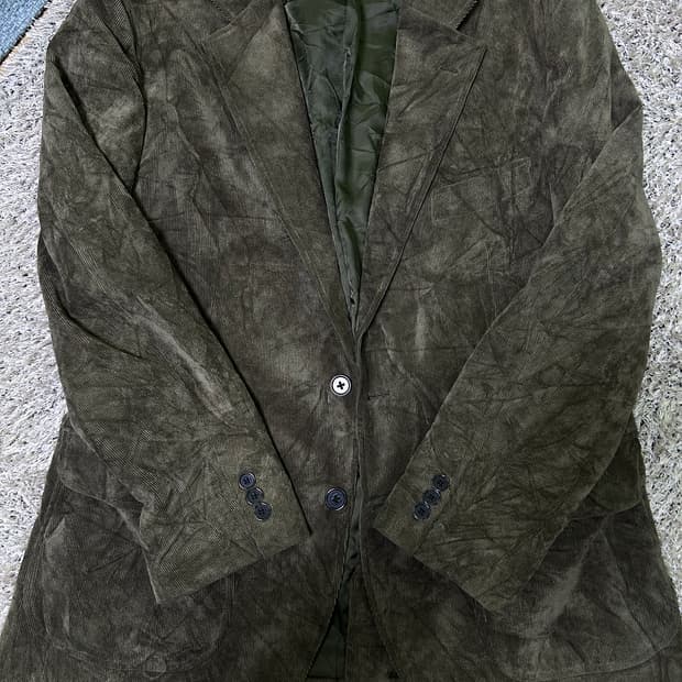 일본판 SAVOIA 코듀로이 블레이저 사이즈 105~110