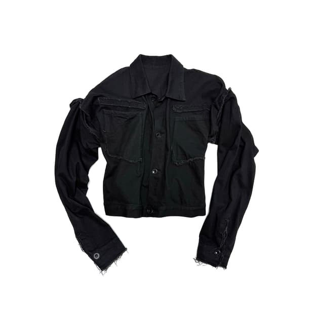 Sulvam cropped jacket