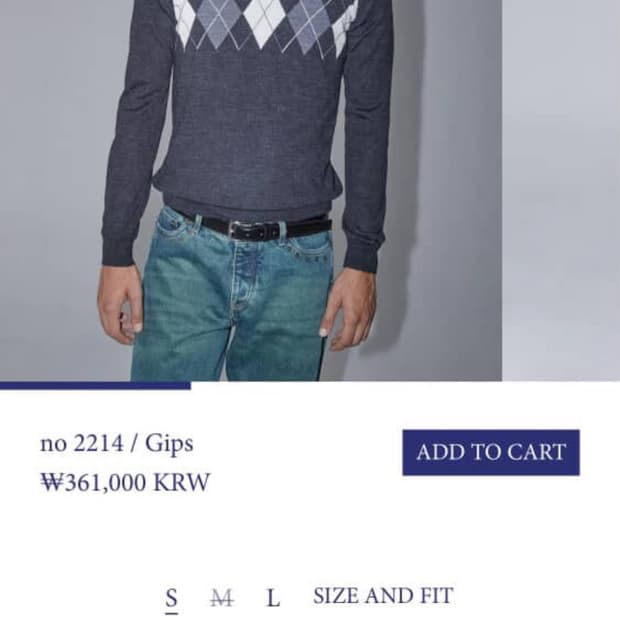 팔로마울 깁스 니트