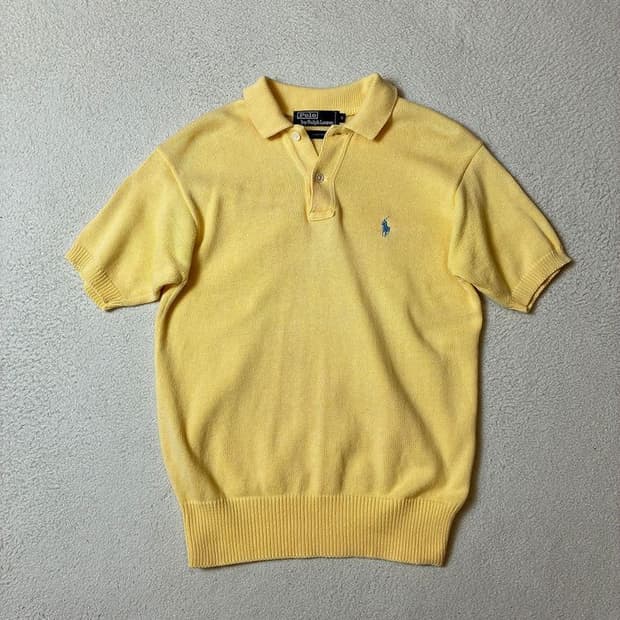 폴로 랄프로렌 00's 재패니즈 카라 니트 PN7857