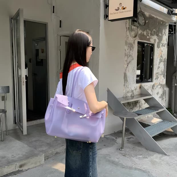 당일배송✨[tpu소재 ,고퀄리티💖] 키키 젤리백 젤리버킨백