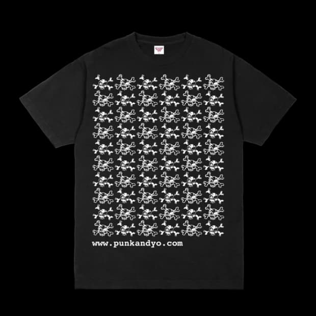 펑크앤요 스컬즈 반팔티(M) punkandyo skullz T-shirt