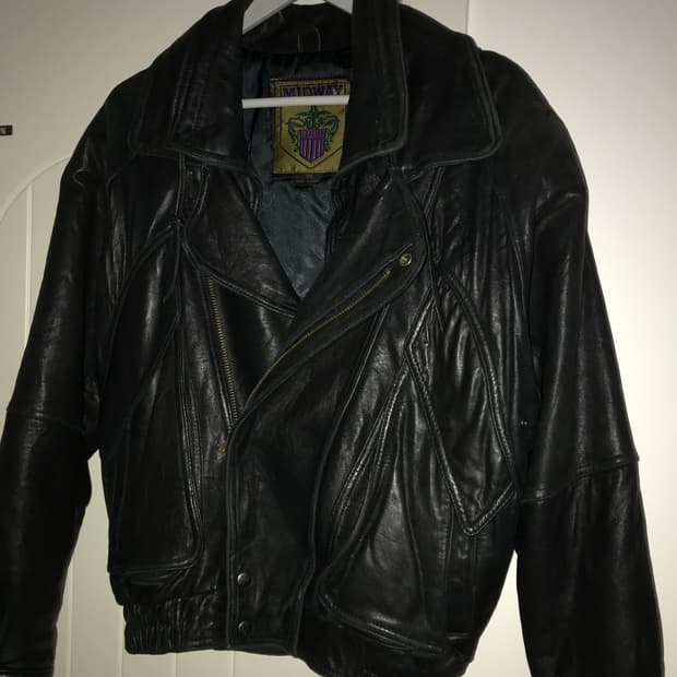 빈티지 가죽자켓
