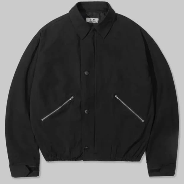 굿라이프웍스 오버핏 코튼 블루종 자켓