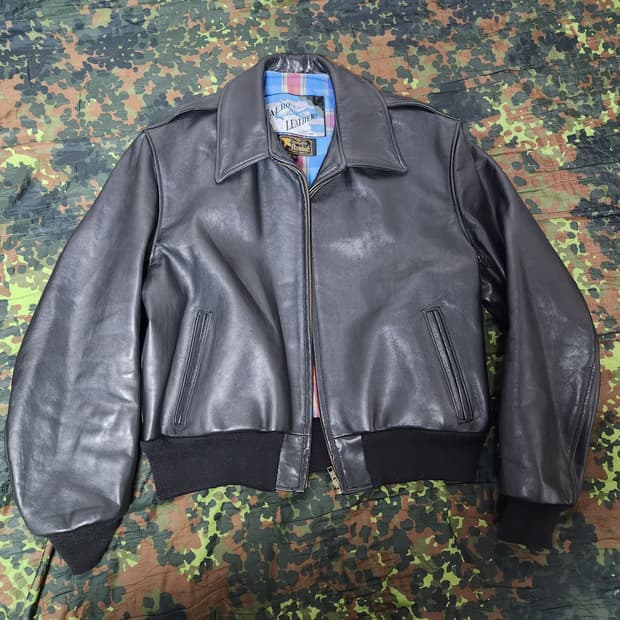 Aero Leathers happy day  스티어하이드 가죽 자켓