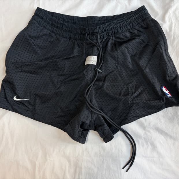 나이키 x 피어오브갓 베스킷볼 쇼츠 오프느와르 피오갓 FOG 반바지 