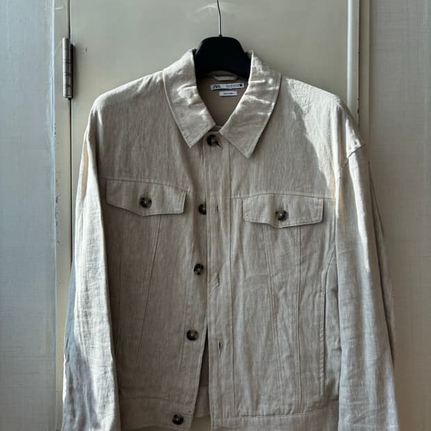 ZARA 린넨 자켓