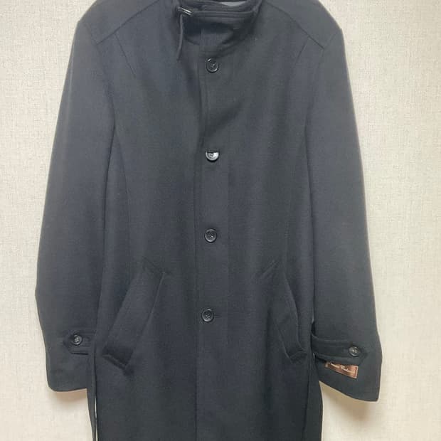 피에르가르뎅 캐시미어10울90 하프코트