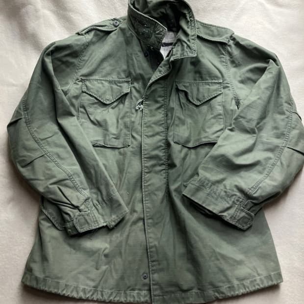오리지널 미군 M65 3세대 필드자켓 미디움 롱