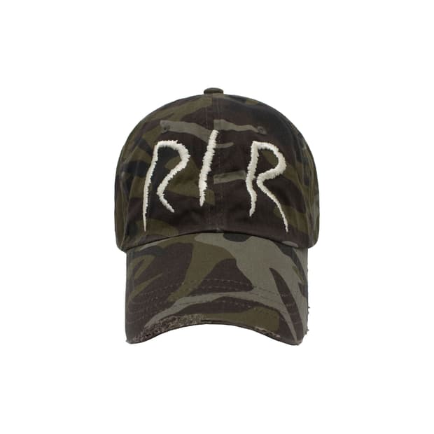 [리파이너] RIR 디스트로이드 워시드 캡 카모