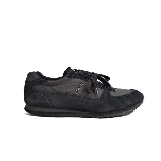 PRADA SNEAKERS BLACK SUEDE 270
