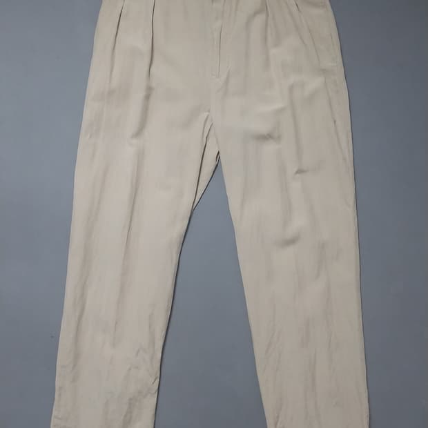 [35] 폴로 랄프로렌 실크 린넨 치노 팬츠 베이지