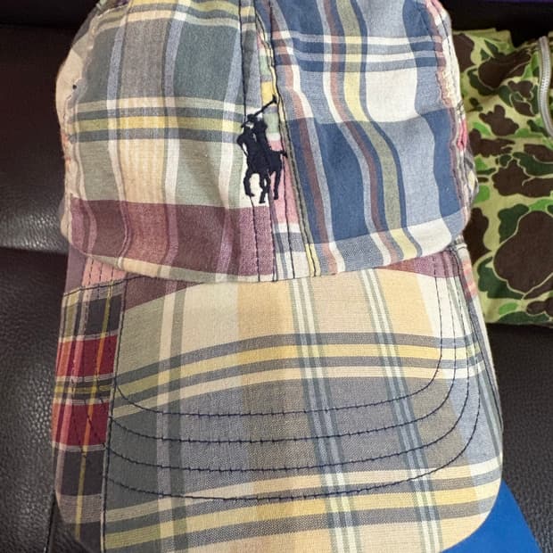 폴로 패치워크 볼캡