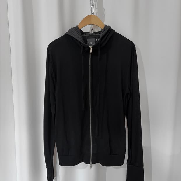 GGD TOKYO 2way zipper hood zip up