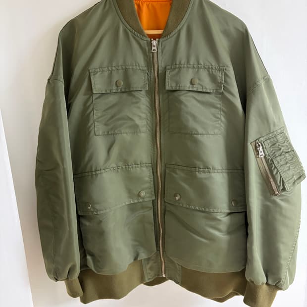 Freshservice 프레쉬서비스 5 포켓 봄버 자켓