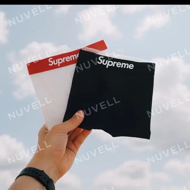 슈프림 박서 브리프 팬티 S