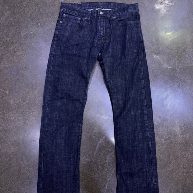 리바이스 514 스트레이트핏 딥인디고 데님팬츠 32