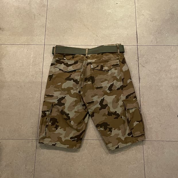 리바이스 커리어 카코 반바지 화이트탭