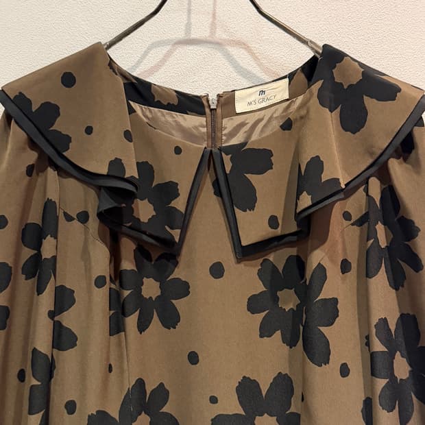 Vintage M'S GRACY Floral Dress