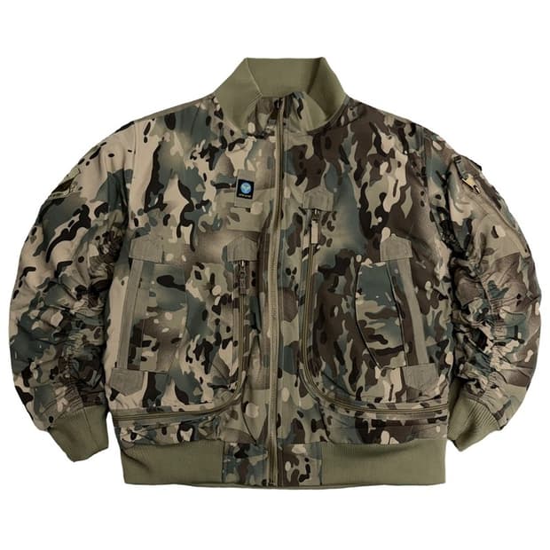 MA-1 카모플라쥬 아메리칸 블루종 M