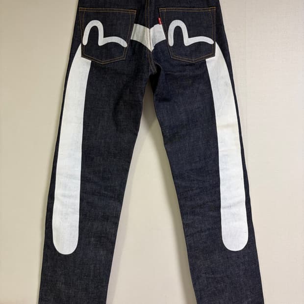Evisu 에비수 데님 일본판 셀비지 데님 청바지 32