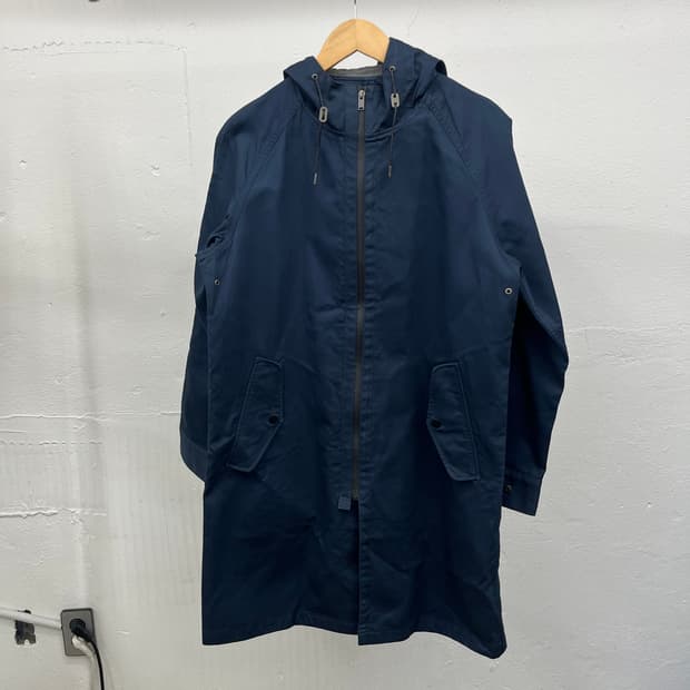 L) POLO RALPH LAUREN LONG ZIP-UP JACKET