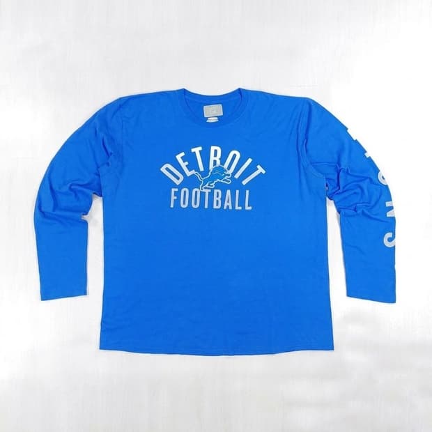 NFL 디트로이트 라이온즈 긴팔 티셔츠 2XL