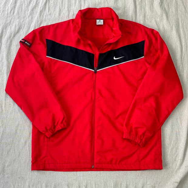 나이키 빈티지 리플렉터 배색 자켓 XL