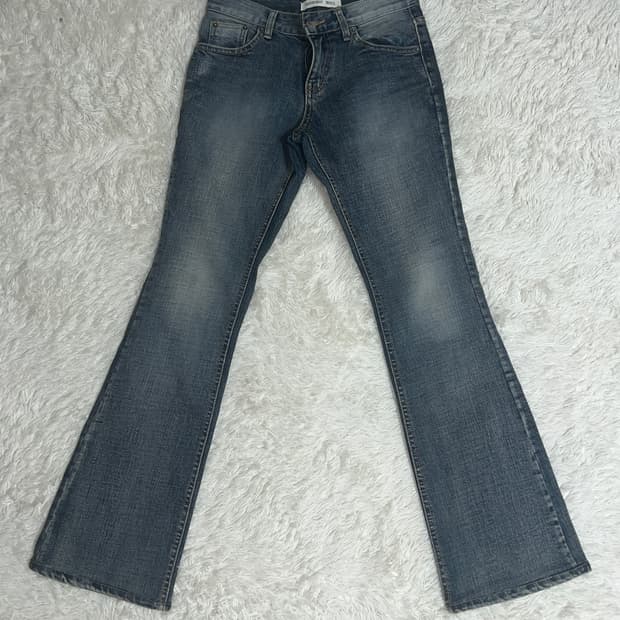 보헤미안서울 부츠컷 팬츠 블루 21ver s사이즈