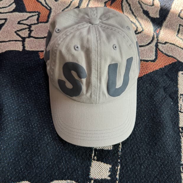 썬러브 캐피탈 캡 모자 라이트 그레이