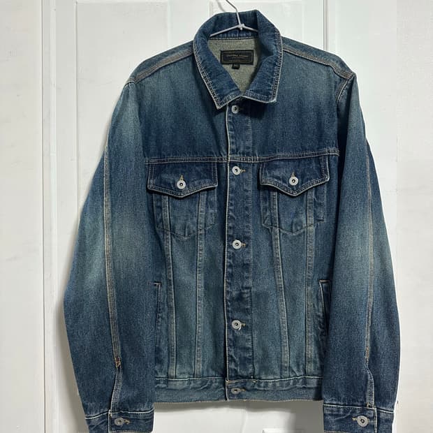 유니폼브릿지 데님 트러커자켓