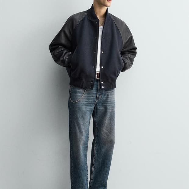 자라 / 스트레이트 앵클 핏 데님 리미티드 에디션 / 블루 / 32