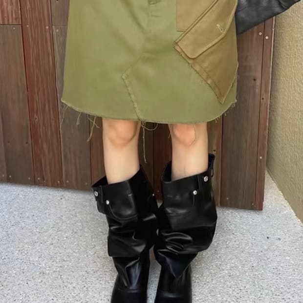 와이드 롱 부츠 38 240