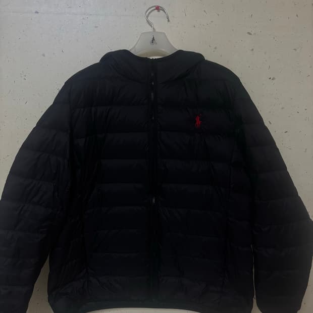 폴로 후드 경량패딩