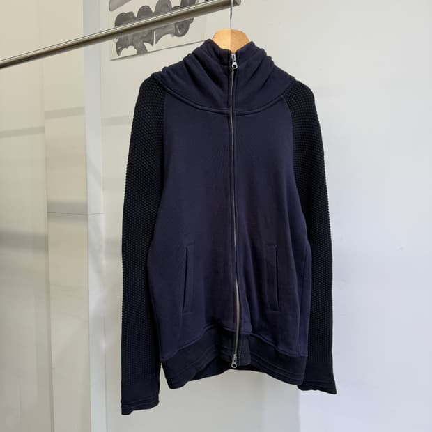 ABA HOUSE 아바하우스 판넬 투웨이 집업 후디