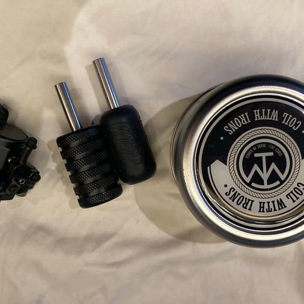 스몰블럭 타투 코일머신(코일위드아이언 정품)